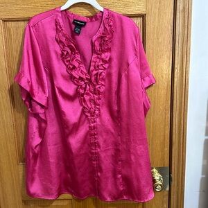 Pink Ruffles Blouse